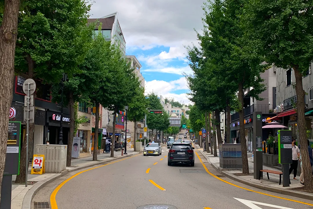 서래마을 카페거리